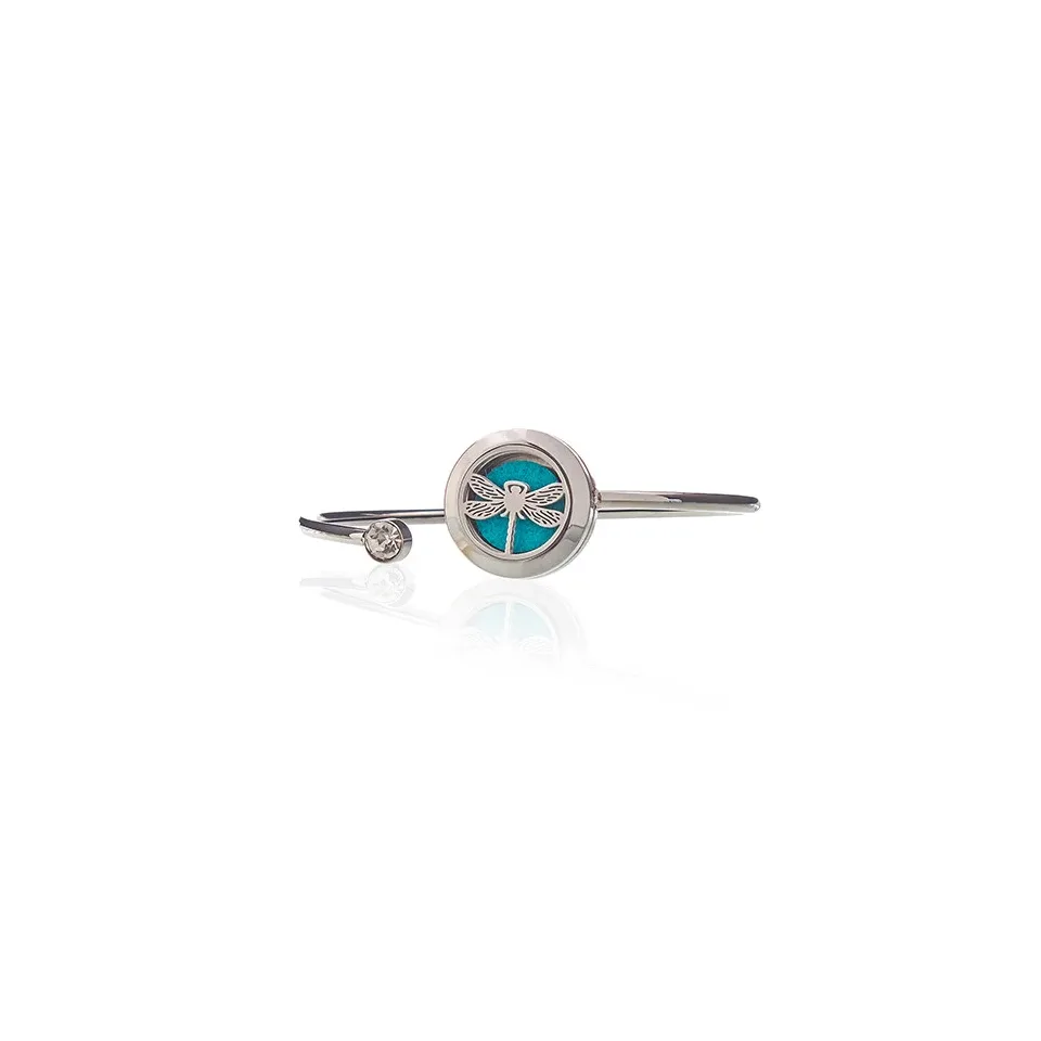 Diffuseur d'huiles essentielles, Bracelet cristal libellule : Modèle unique
