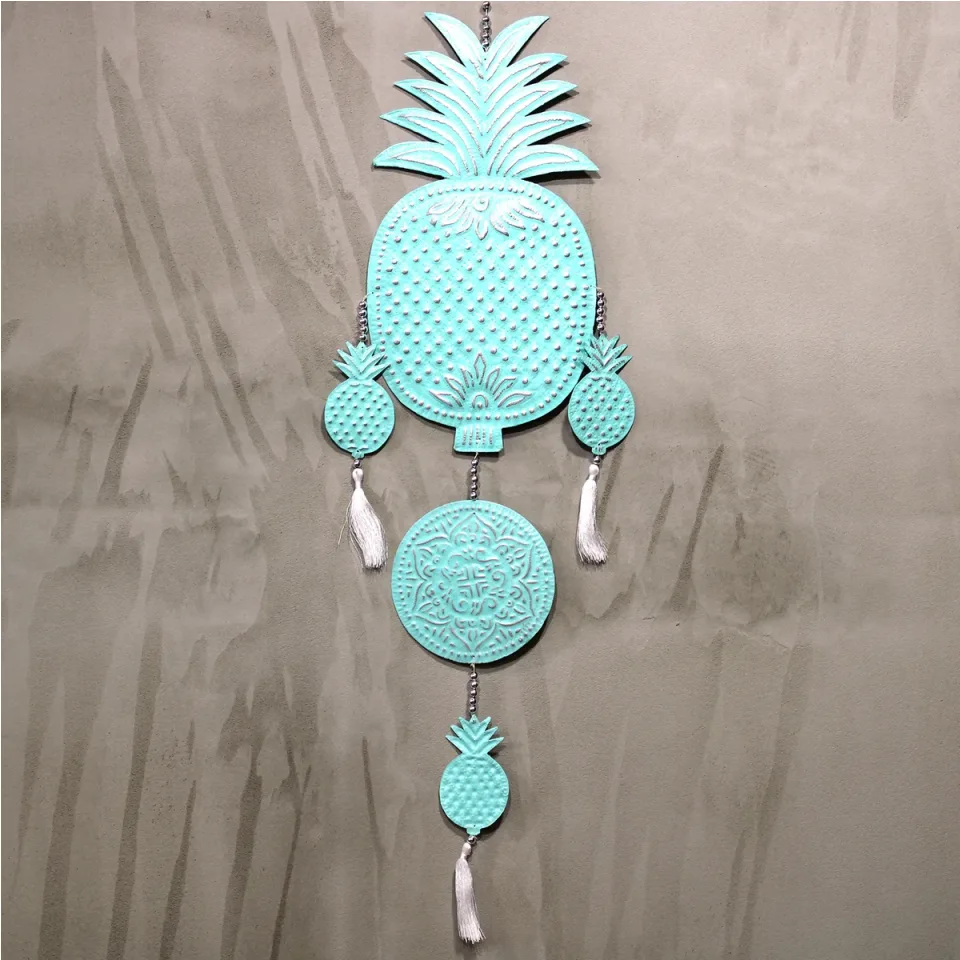 Décoration murale balinaise, Ananas : Modèle unique