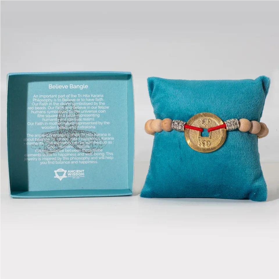 Bracelet jonc Tri Hita Karana, Croire : Modèle unique