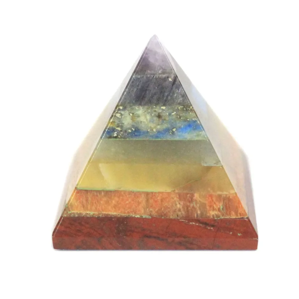 Pierre des chakras d'Inde, Pyramide : Modèle unique