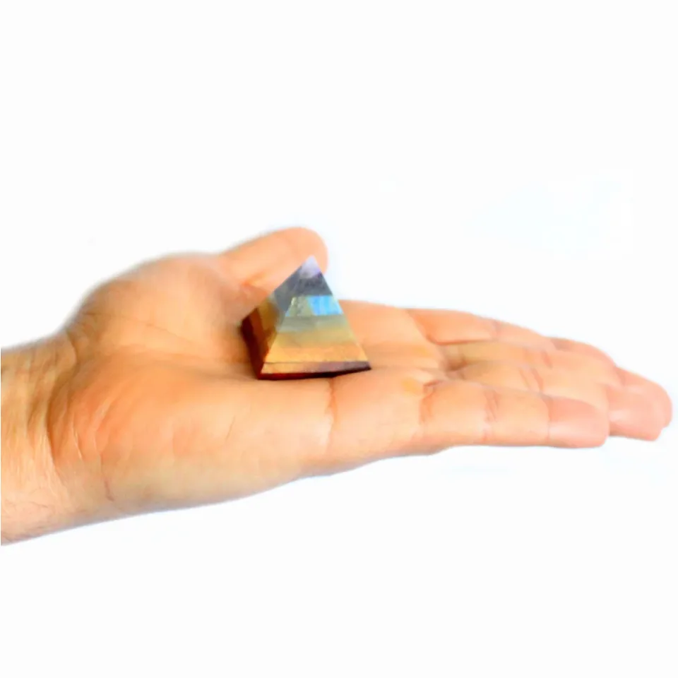 Pierre des chakras d'Inde, Pyramide : Modèle unique