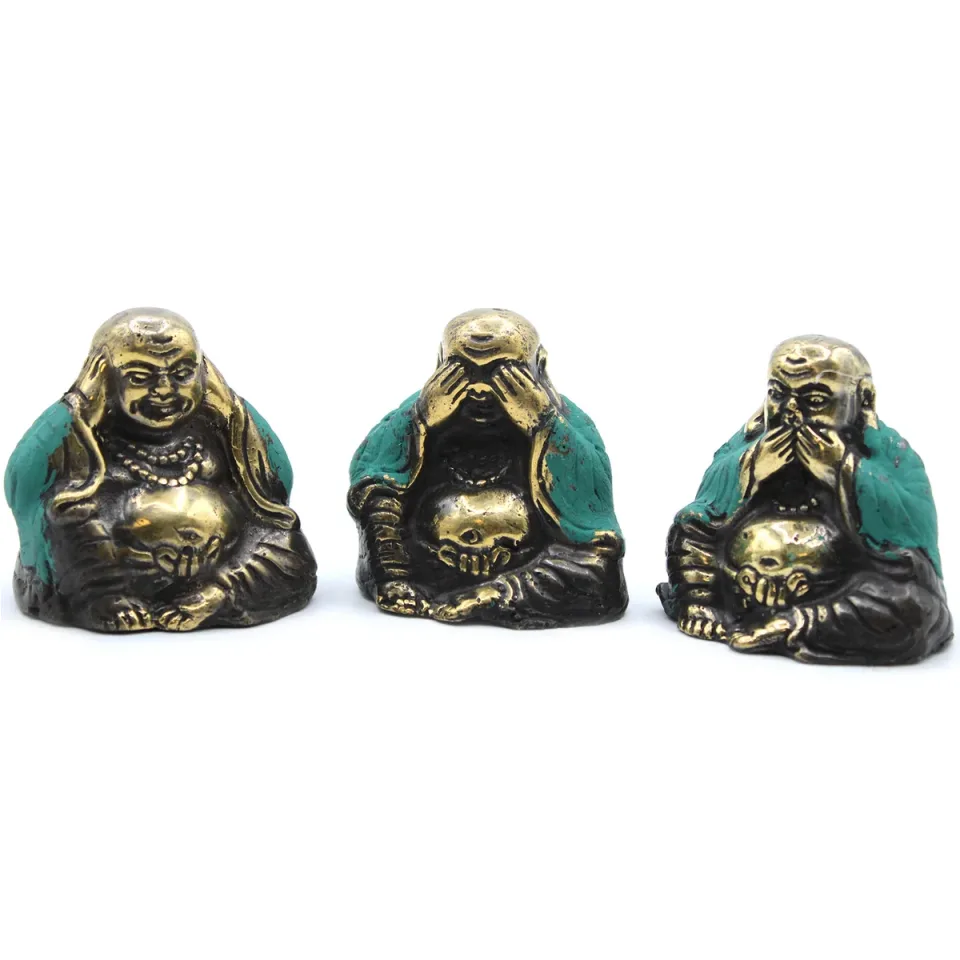 Lot de 3 : Ne rien voir, Bouddhas : Modèle unique