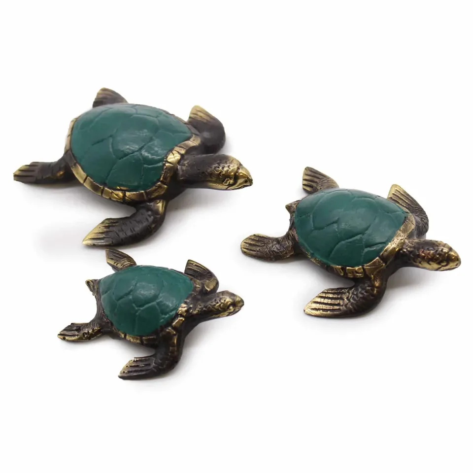 Lot de 3 tortues de mer : Modèle unique