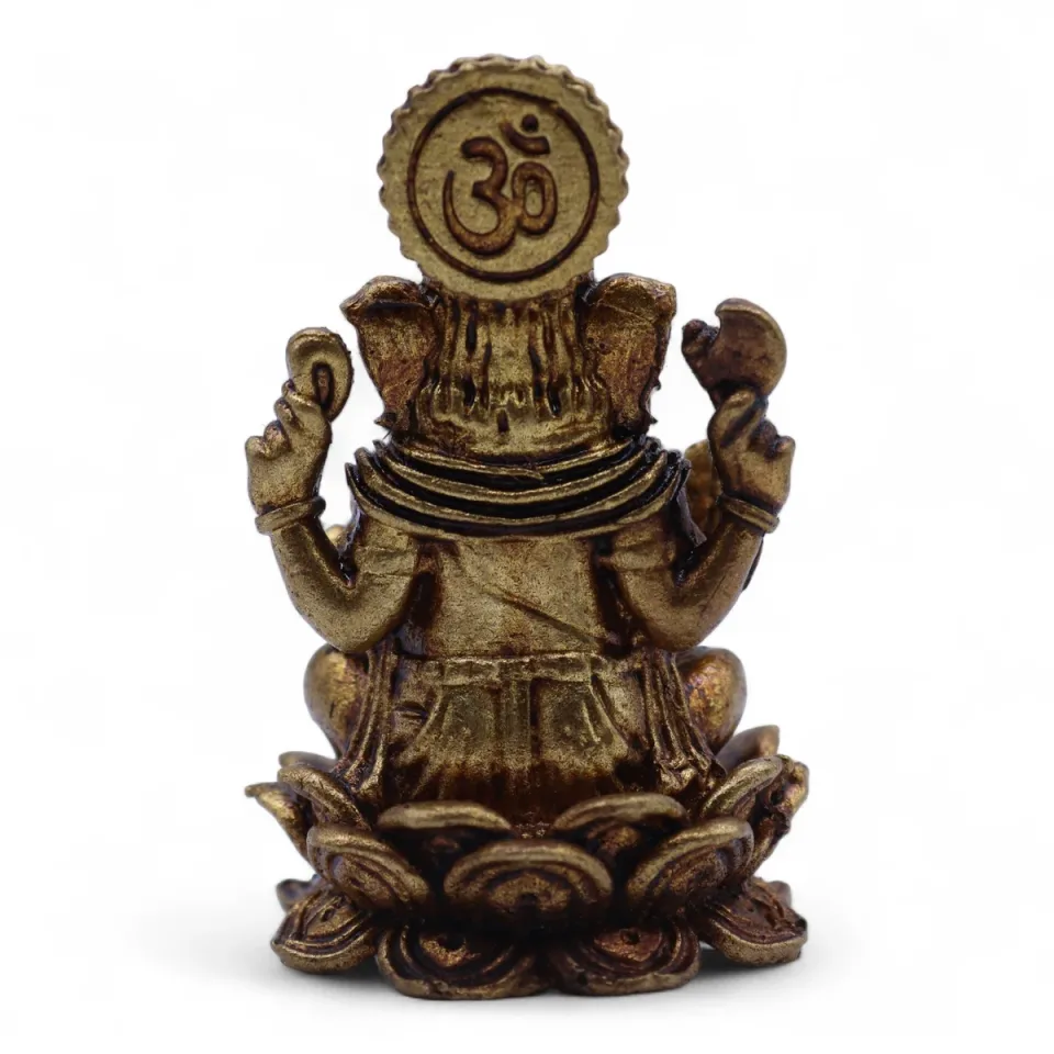 Petite divinité en laiton, Ganesh : Modèle unique