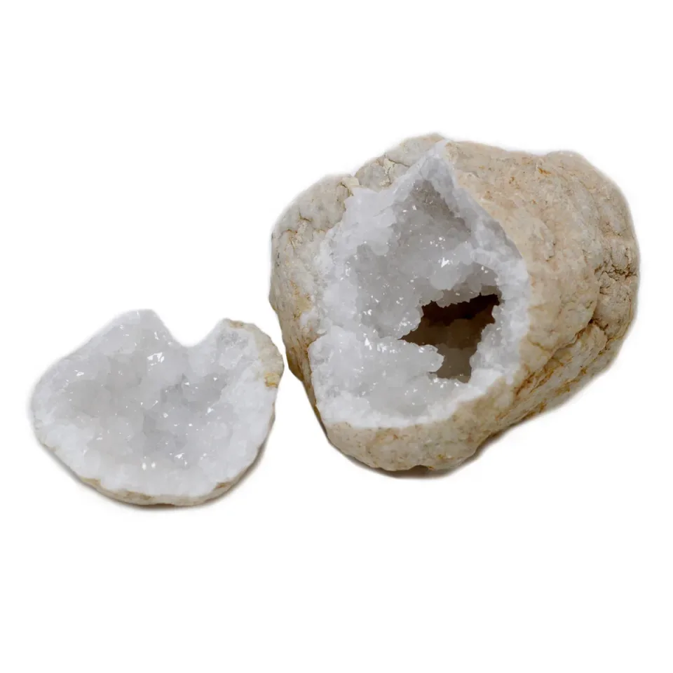 Géode de calcite, 15-18 cm : Modèle unique