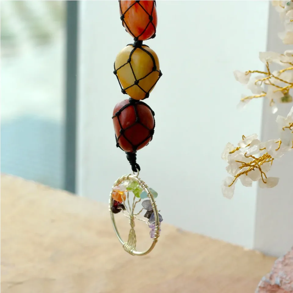 Pendentif à suspendre, arbre de vie : Modèle unique