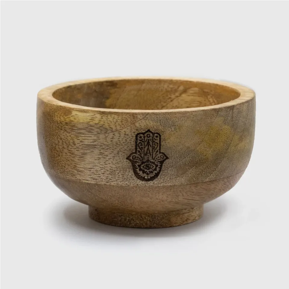 Petit bol rituel porte-cônes, 11 x 6 cm, motifs assortis : Modèle unique