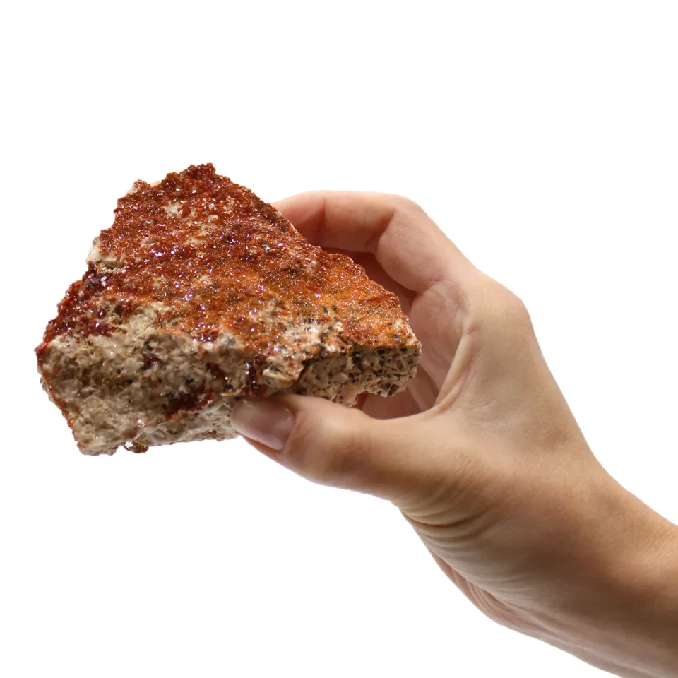 Vanadinite (environ 20 pièces) : Modèle unique