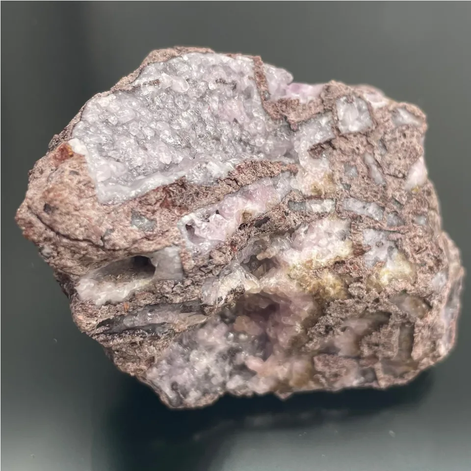 Calcite cobalt (environ 25 pièces) : Modèle unique