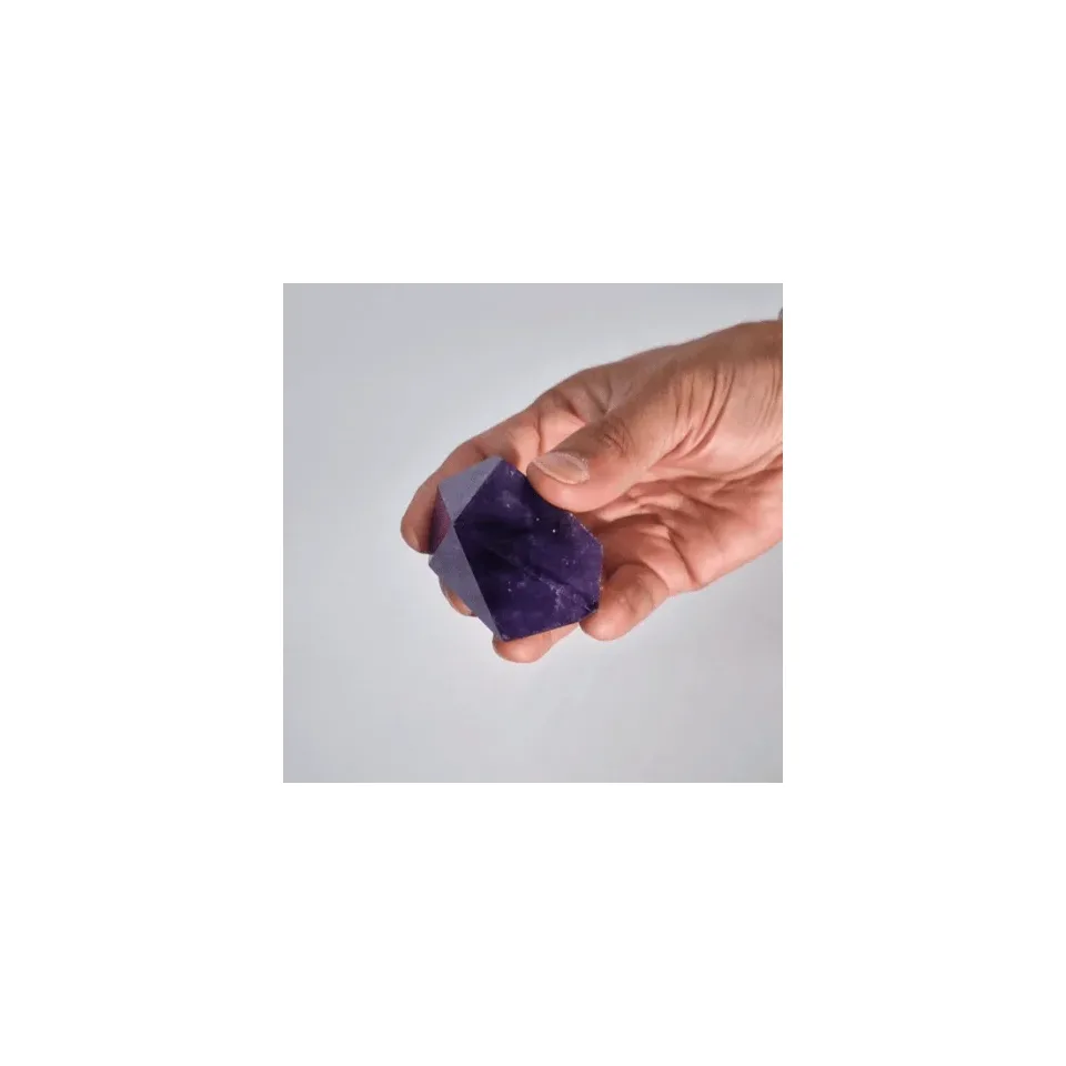 Pointes d'améthyste moyennes, couleur riche (5,5 à 6,5 cm) : Modèle unique