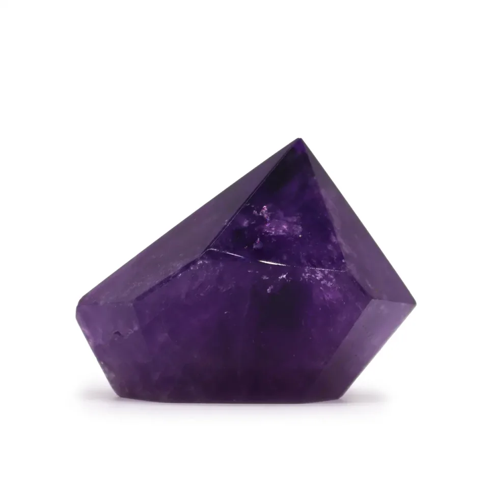 Pointes d'améthyste moyennes, couleur riche (5,5 à 6,5 cm) : Modèle unique