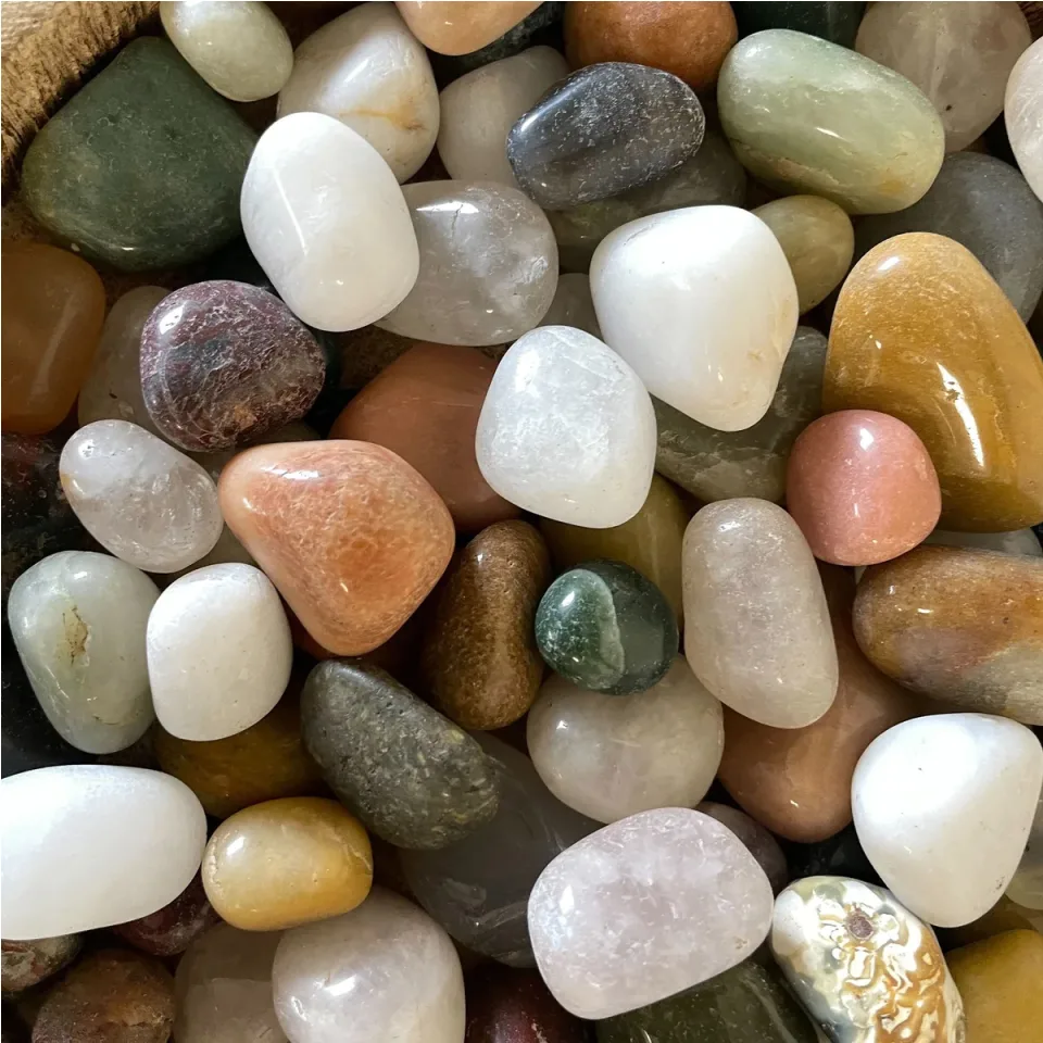 Agates mélangées : Modèle unique