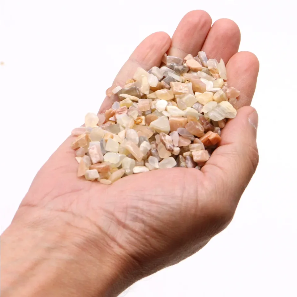 Éclats de pierre de lune, 1 kg : Modèle unique