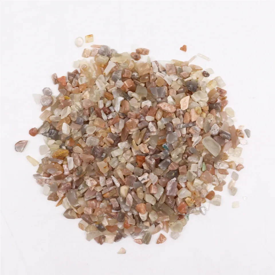Éclats de pierre de lune, 1 kg : Modèle unique