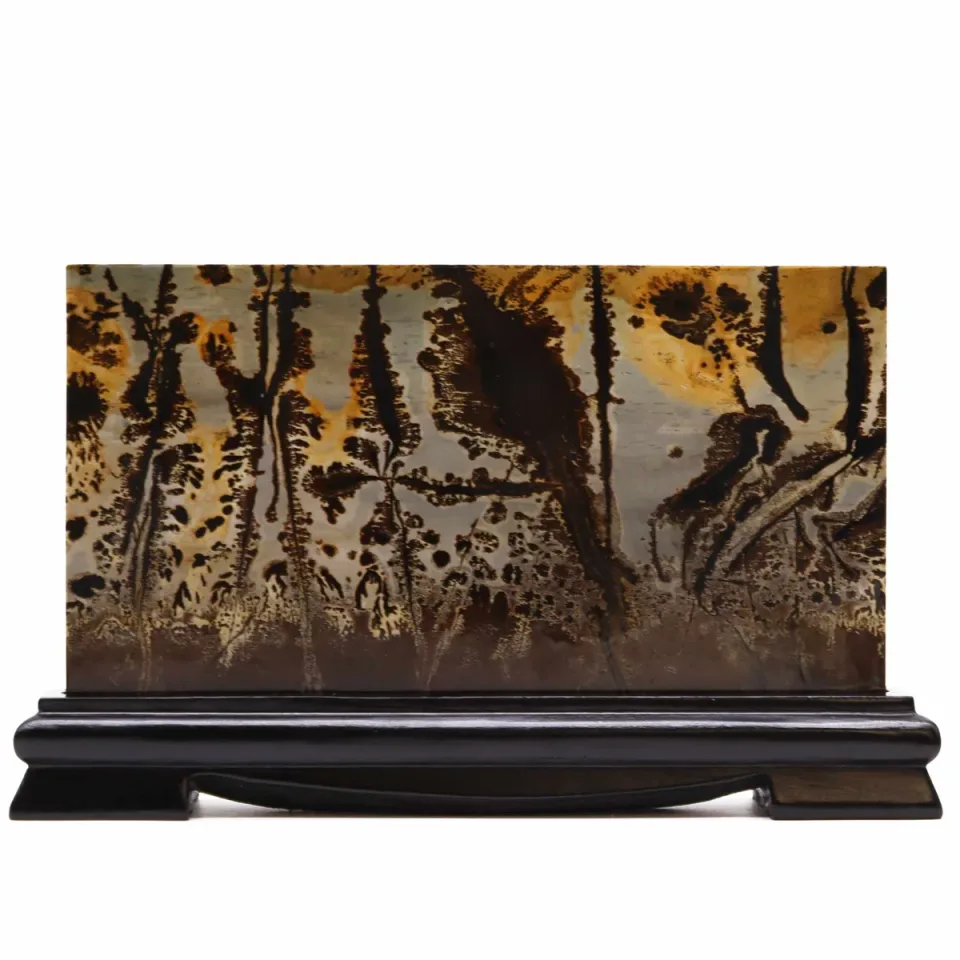 Pierre paysage Guohua, Grand paysage, 150 x 250 mm : Modèle unique