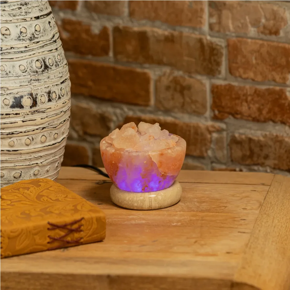 Coupe de sel USB à feu, multicolore : Modèle unique
