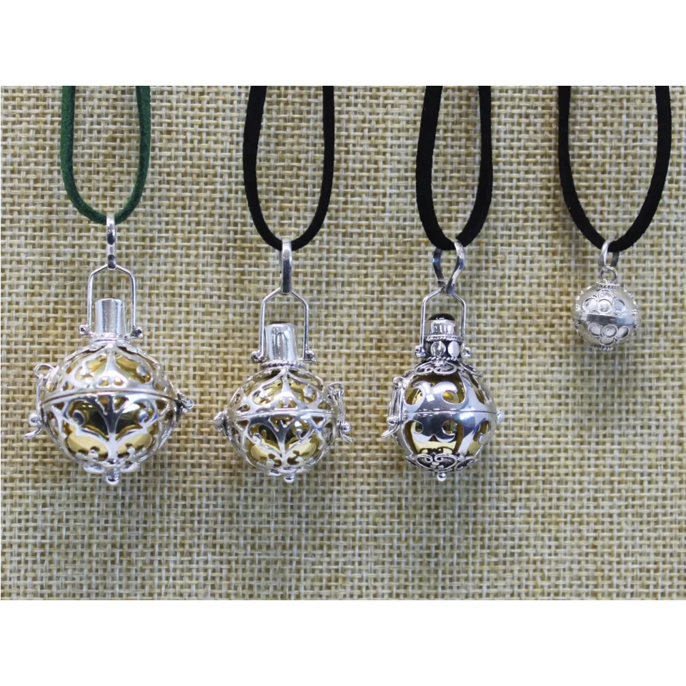 Clochette ange en argent 925, Guérison : Modèle unique