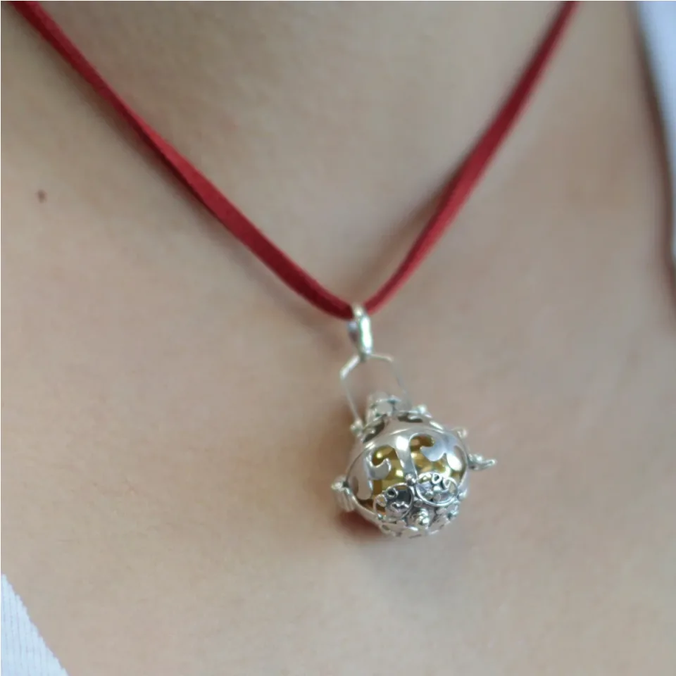 Clochette ange en argent 925, Magie : Modèle unique