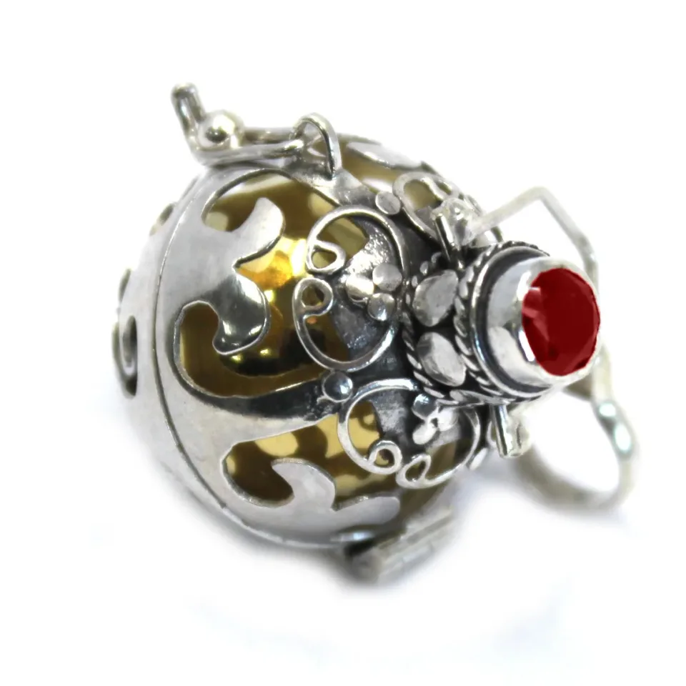 Clochette ange en argent 925, Magie : Modèle unique