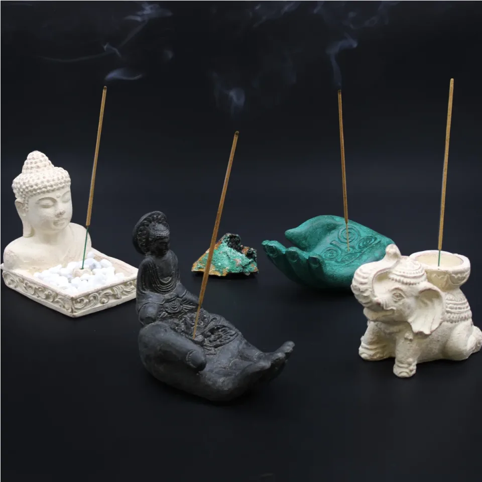 Bouddha feng shui (crème) : Modèle unique