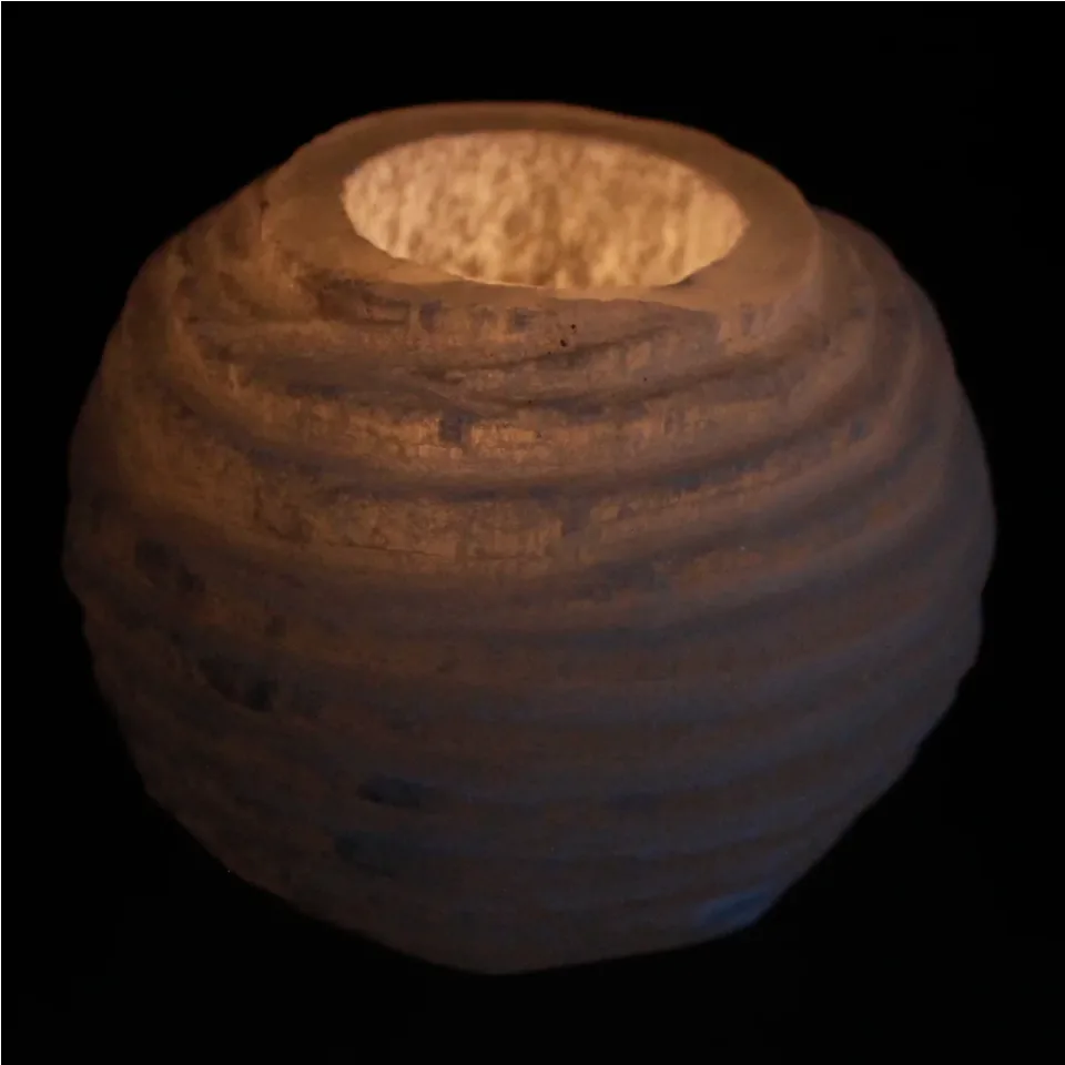 Bougeoir boule de neige : Modèle unique