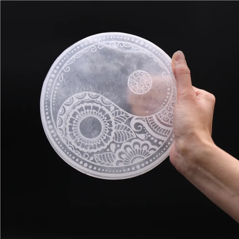Grande assiette 18 cm, feng shui : Modèle unique