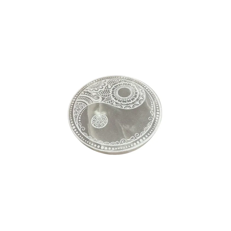 Grande assiette 18 cm, feng shui : Modèle unique