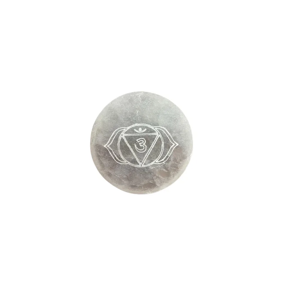 Série de 7 assiettes chakras : Modèle unique