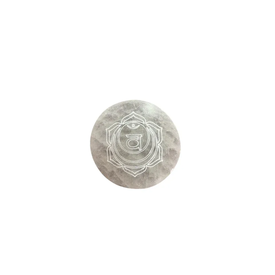 Série de 7 assiettes chakras : Modèle unique