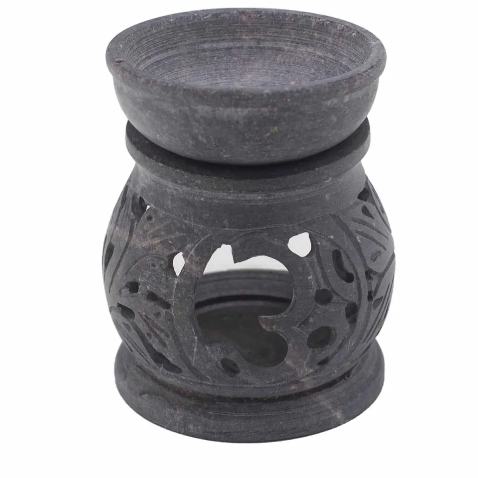 Petit brûle-parfum 8 cm, Om : Modèle unique