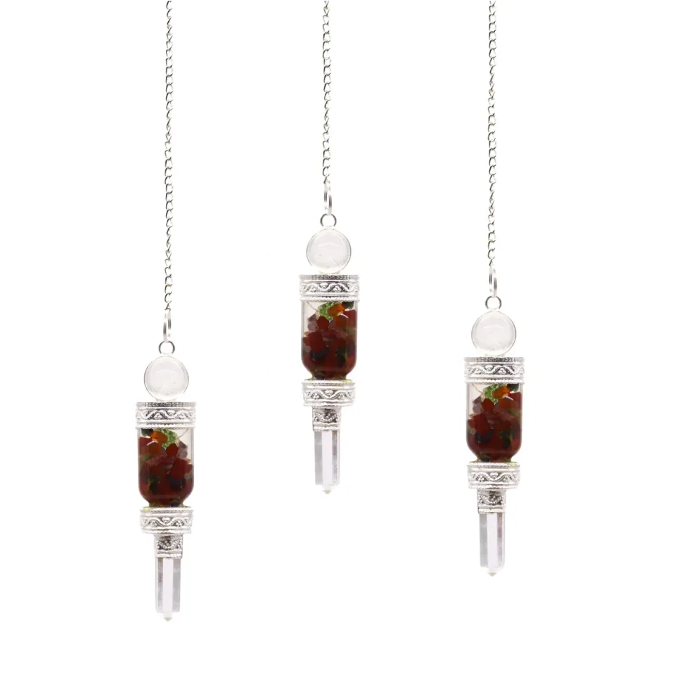 Pendule chakras flottants : Modèle unique