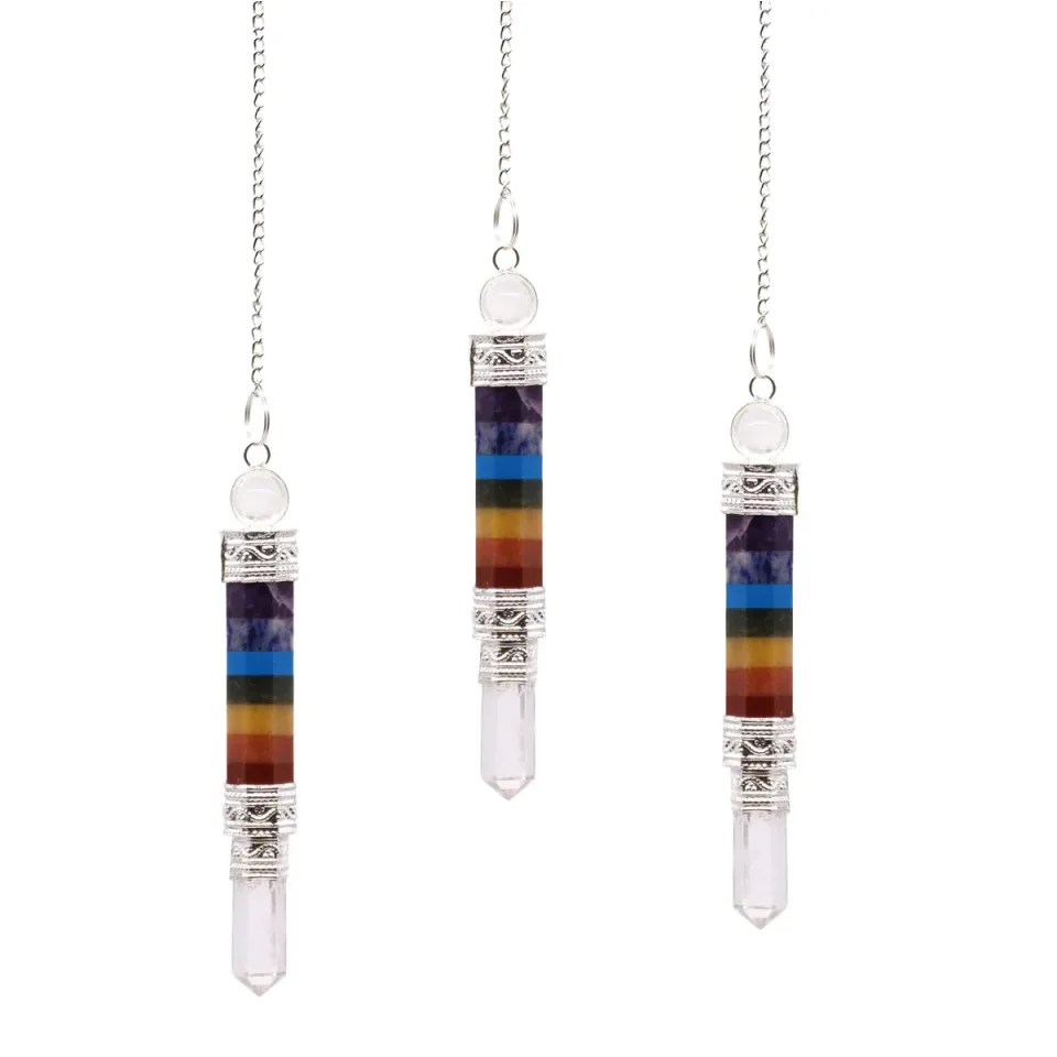 Pendule 7 chakras : Modèle unique