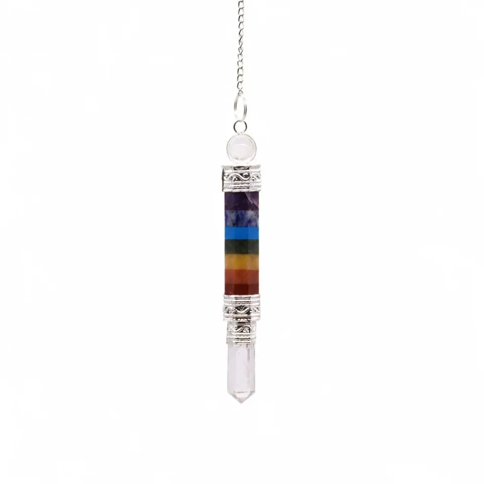 Pendule 7 chakras : Modèle unique