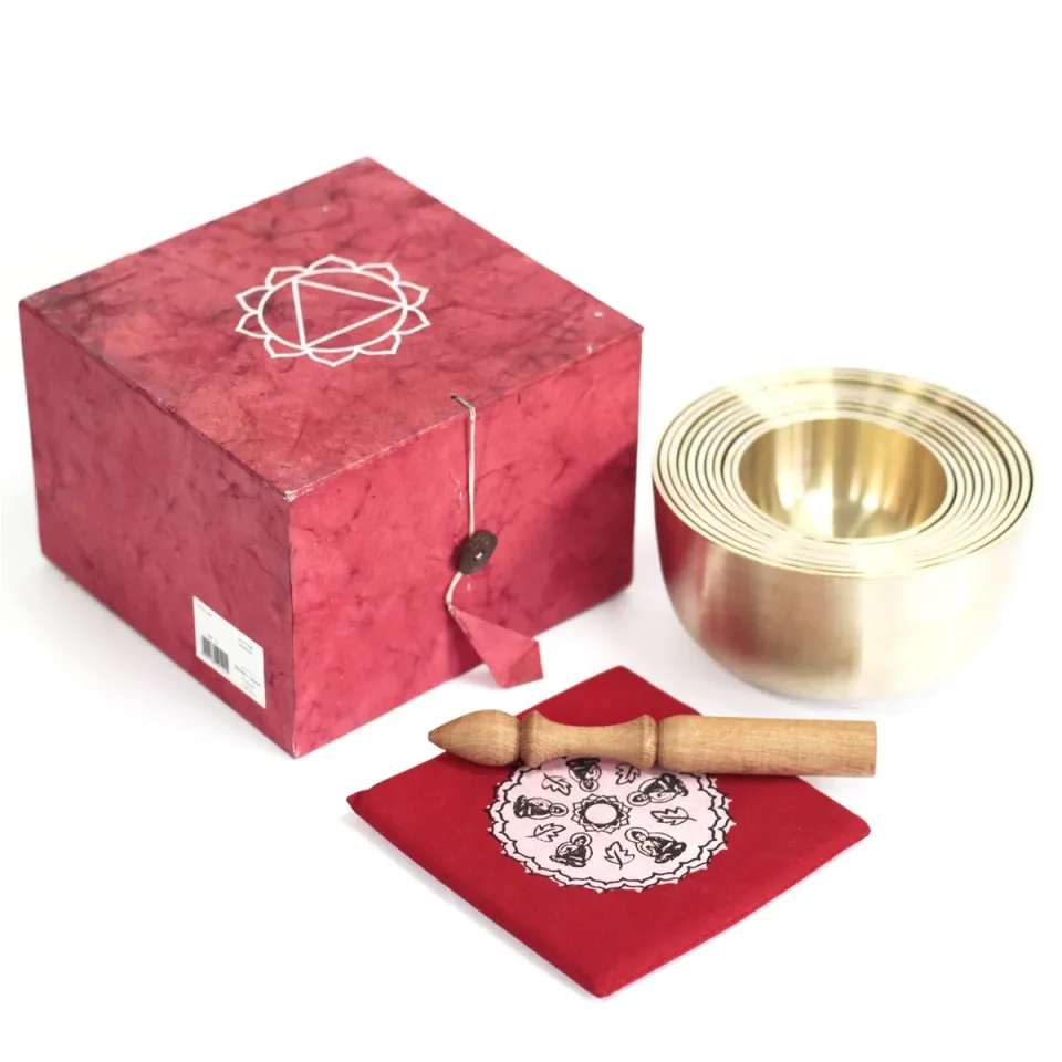 Set de 10 bols en bronze de cloche : Modèle unique