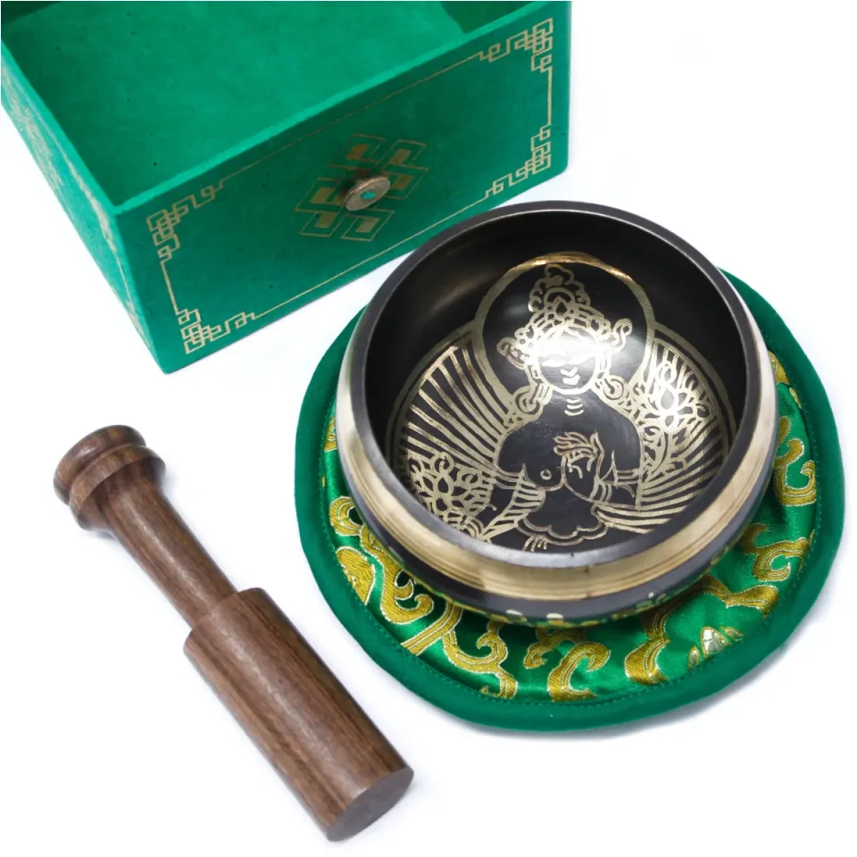 Set bol Tara verte, 10 cm (380 g minimum) : Modèle unique