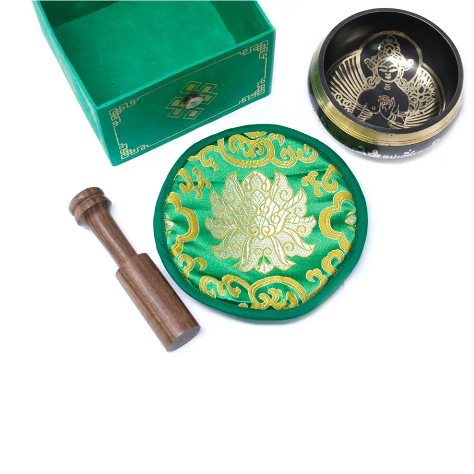 Set bol Tara verte, 10 cm (380 g minimum) : Modèle unique