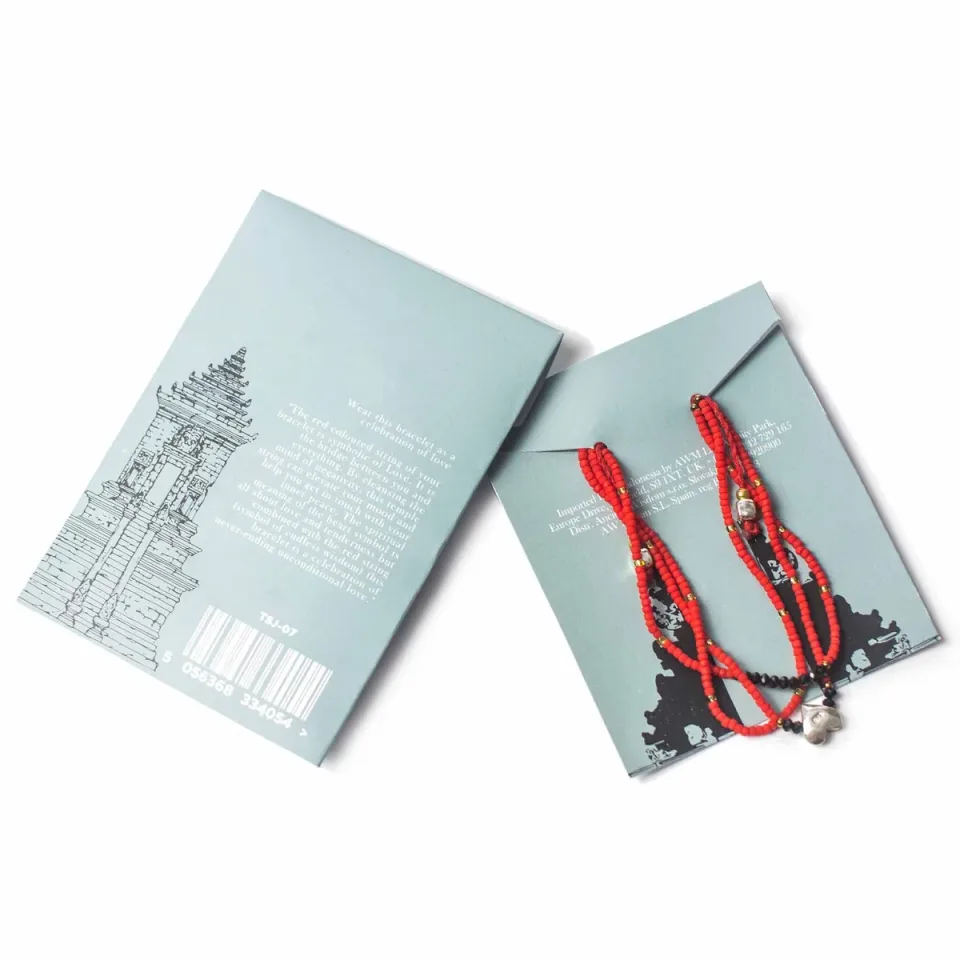 Bracelet de temple en cordon, Amour inconditionnel : Modèle unique