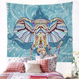 Tapisserie Boho Eléphant Deco zen Tableaux zen