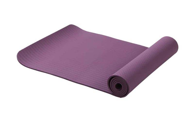 Tapis de Yoga « Pastel » Tapis de Yoga Couleur: Bordeaux