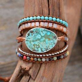 Bracelet Pierre Naturelle de Poseïdon Bijoux pierre naturelle Bracelet pierre naturelle