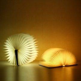 Livre Douce Lumière Deco zen Lampe D'Ambiance