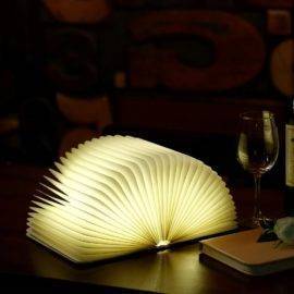 Livre Douce Lumière Deco zen Lampe D'Ambiance