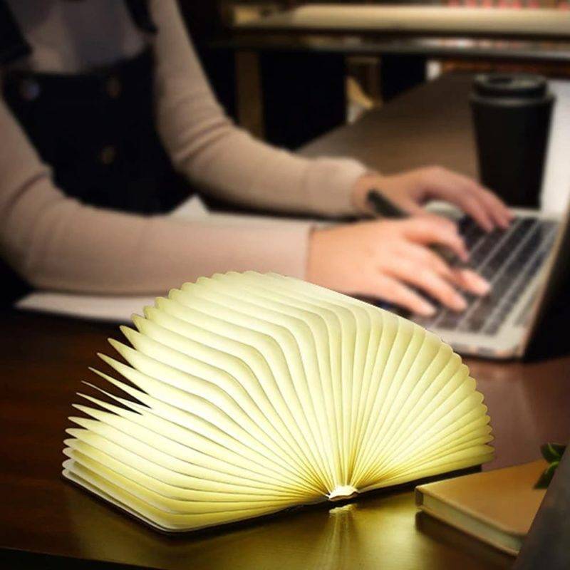 Livre Douce Lumière Deco zen Lampe D'Ambiance