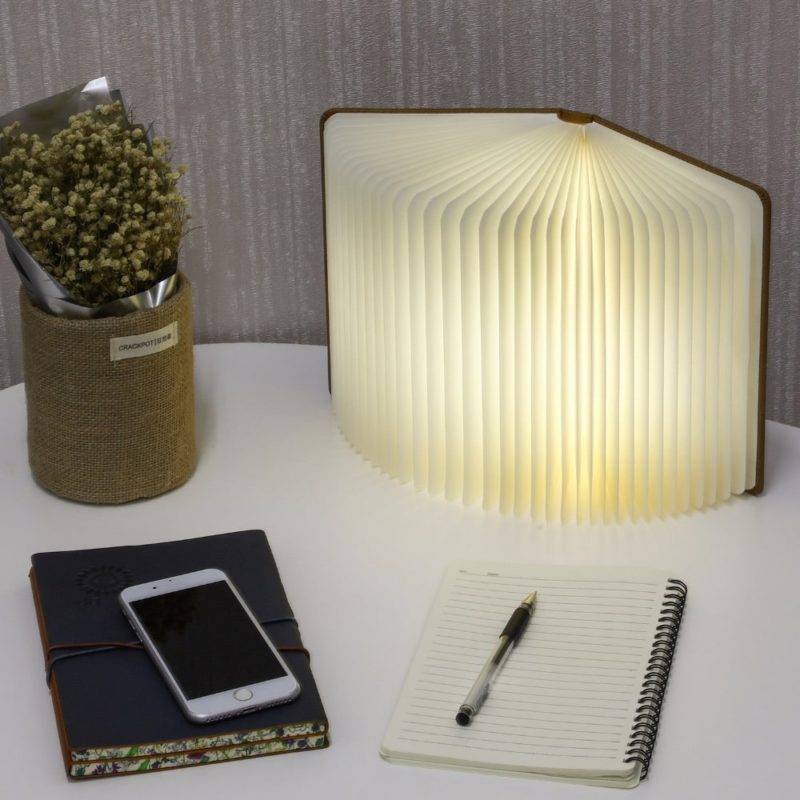 Livre Douce Lumière Deco zen Lampe D'Ambiance