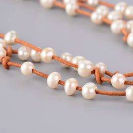 Collier en Perles Naturelles Bijoux pierre naturelle Collier pierre naturelle