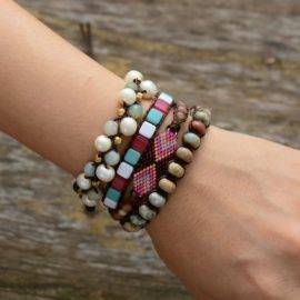 Bracelet Pierre Naturelle Courage Bijoux pierre naturelle Bracelet pierre naturelle