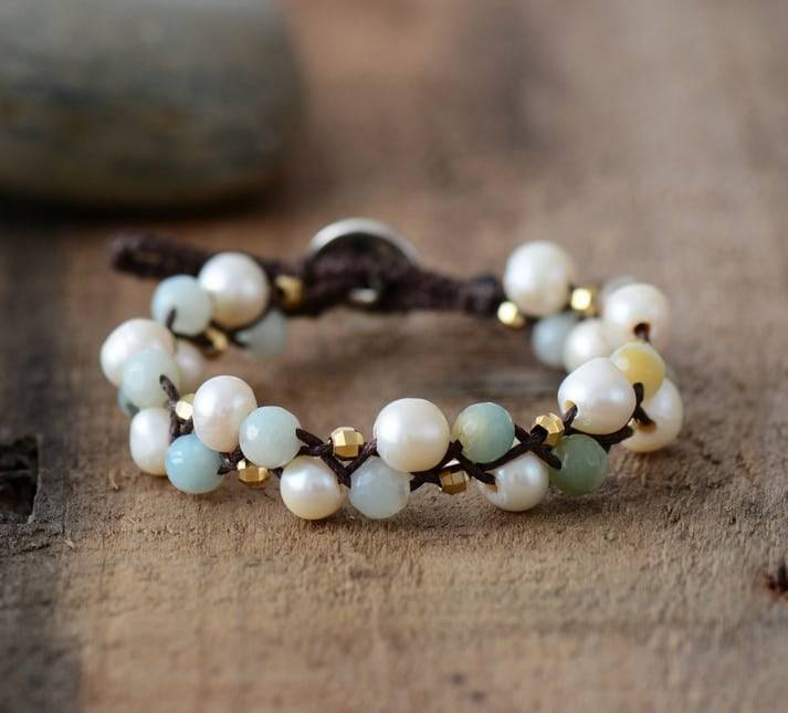 Bracelet Pierre Naturelle Courage Bijoux pierre naturelle Bracelet pierre naturelle