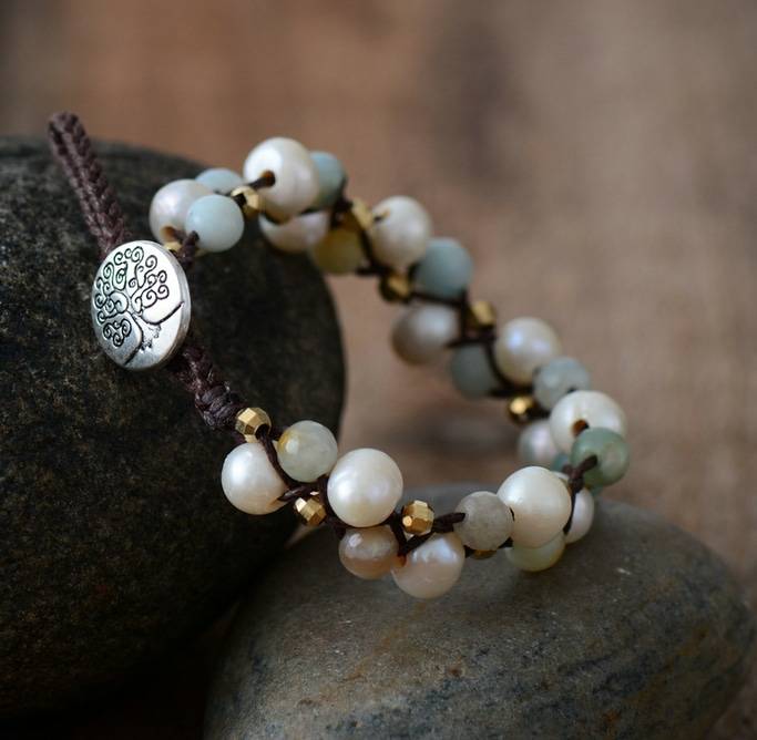 Bracelet Pierre Naturelle Courage Bijoux pierre naturelle Bracelet pierre naturelle