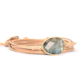 Bracelet de Labradorite Bijoux pierre naturelle Bracelet pierre naturelle