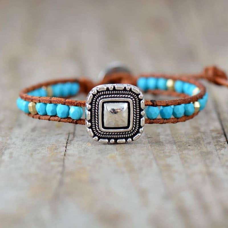 Bracelet Amour de Bohème Bijoux pierre naturelle Bracelet pierre naturelle